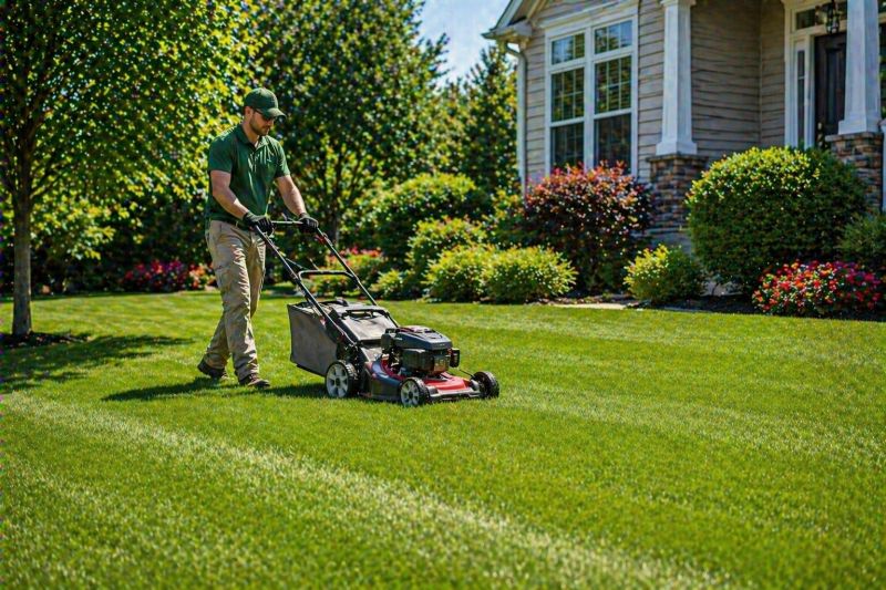 Lawn Mowing and Trimming